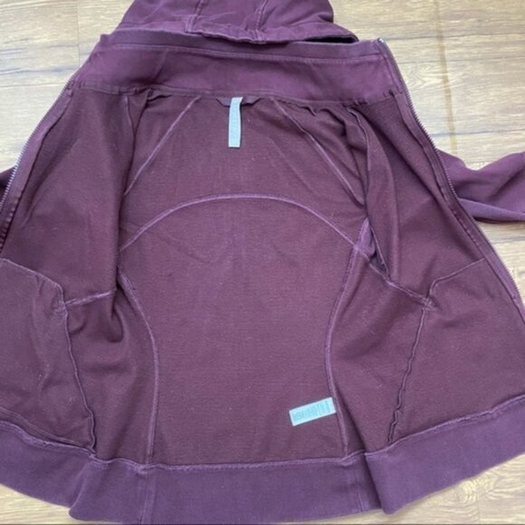 Athleta Triumph Hoodie Full Zip Sweater Women Size Small - Picture 8 of 15